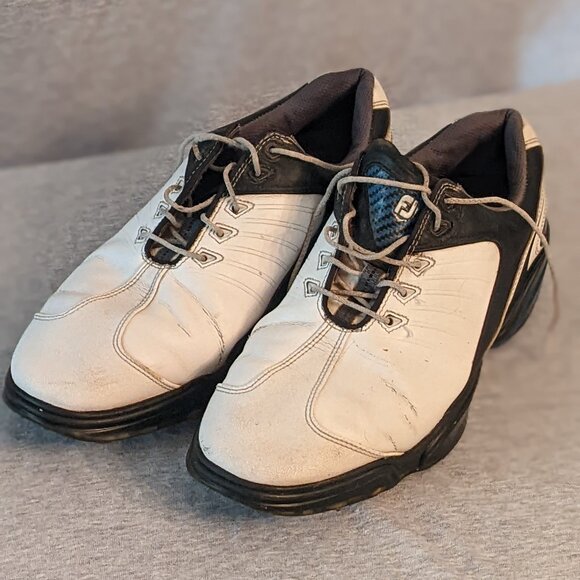 FootJoy Flex Zone 53139 Men's Golf Cleats Shoes Size 10.5 W - Picture 1 of 7